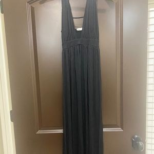 Bear Dance maxi black dress